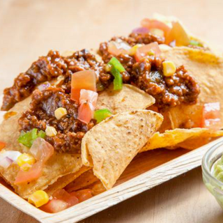 Nachos Con Vegan Chili