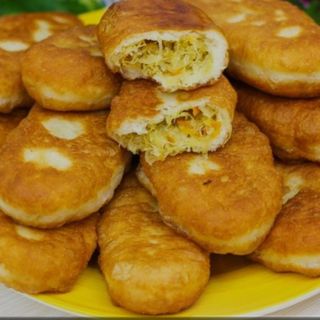 Пирожки с капустой (5шт)