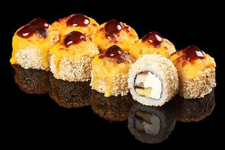 Запечений рол з вугрем (8шт/290г)