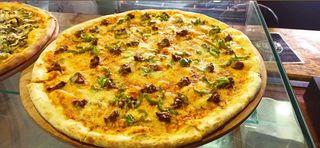 Pizza Viande Hachée & Légumes