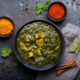 Palak Paneer Vegeteriano