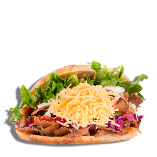 Doner Kebab Solo Carne Con Queso