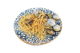 Linguine vongole in bianco