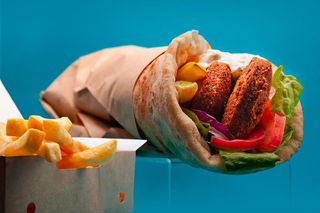 Pita + Side + Bibita