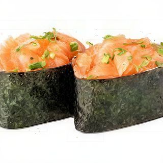 Gunkan Tartar De Salmón