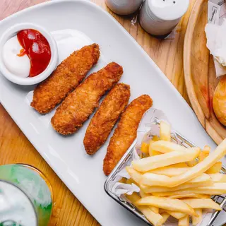 Tiras de pollo Box