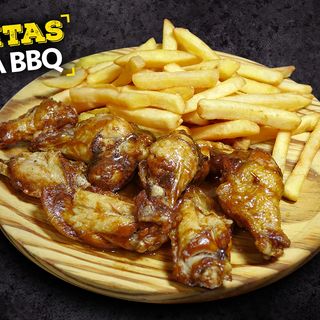 Alitas Fritas BBQ