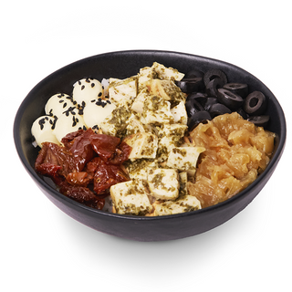 Mediterranean Pesto Poke