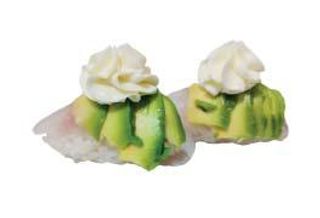38. Nigiri branzino avocado - 2 pezzi