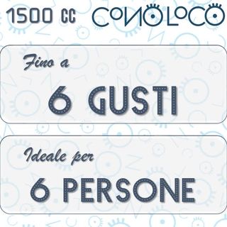 Vaschetta gelato da 1500 cc