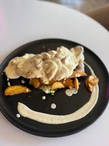 Teleći ramstek u sosu od vrganja