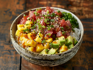 Poke Atún Y Salsa Donburi