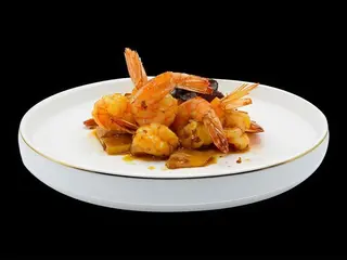 216. Gambas Con Bambú