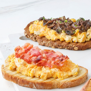 Ovos Mexidos com Cogumelos