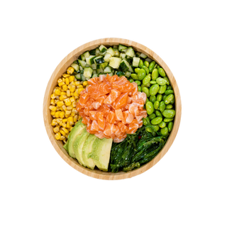 Poke Salmon Style