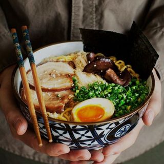 Рамен с курицай