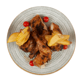 Nuestro pollo picantón a la brasa 