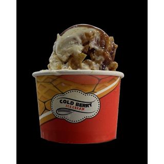 Nutty flakes ice cream