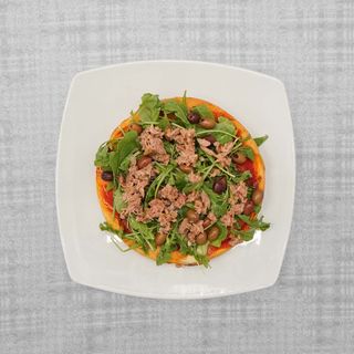 Tonno, olive e rucola