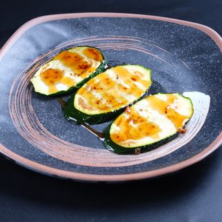 38.Calabacín a la plancha