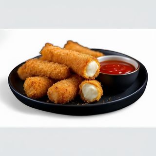 Mozzarella sticks cu sos marinara