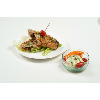  Sandwich Philly Cheese Steak   Avec salade de crudités