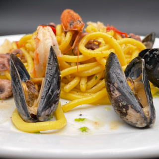 Spaghettoni ai Frutti di Mare- Cottura Sottovuoto