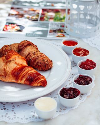 Croissants com Compota