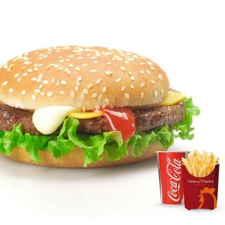 Panino Cheese Burger menù