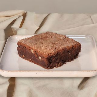 Brownie Con Nueces