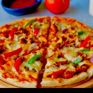 Pizza Shawarma De Pollo (30 Cm.)