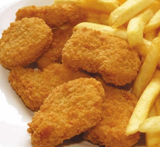 Nuggets De Pollo Con Patatas