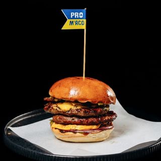 DOUBLE Бургер з яловичою котлетою GB