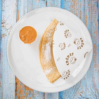 Crepes burro d'arachidi