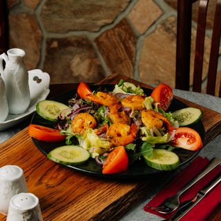 Sałatka z krewetkami