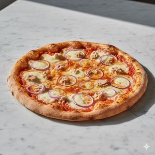 Pizza tonno e cipolla (32 cm.)