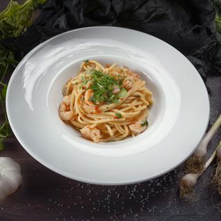 Spaghetti AOP cu creveti