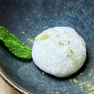 Mochi de té verde