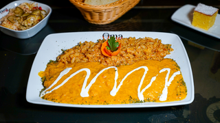 Meniu  Sos vanatoresc  cartofi/muratura/paine/desert