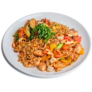 Sesame Cashew Chicken.