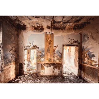 Clizia e i Girasoli: Stampa su carta Carlo Arancio 40×60 cm