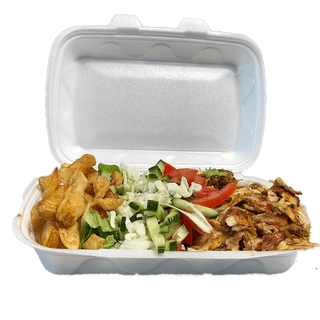 Дюнер пилешки порция (650г)