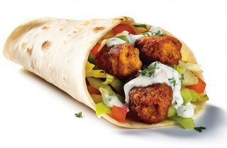 Menú Durum De Falafel