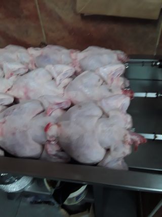 Menú Medio pollo asado (patatas fritas)