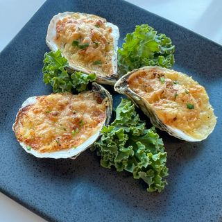 Stridii gratinate cu unt aromat și șofran - 3 buc