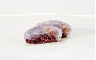 656 Nigiri black suzuki riso venere con branzino