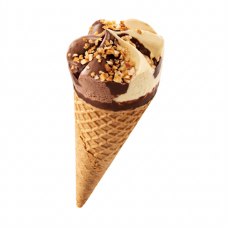 Cono De Chocolate Y Nata