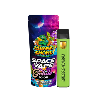 Space Vape Iguana Smoke  10-OH 1ml - Gelato
