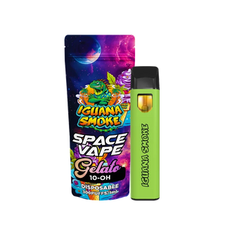 Space Vape Iguana Smoke  10-OH 1ml - Gelato