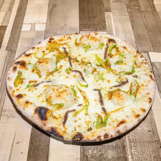 Fiori di zucca con alici